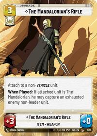 The Mandalorian's Rifle (Hyperspace) (11/20) [Shadows of the Galaxy Weekly Play Promos]