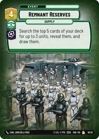Remnant Reserves (19/20) [Shadows of the Galaxy Weekly Play Promos]