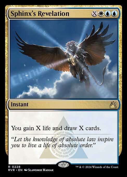Sphinx's Revelation (228) [Ravnica Remastered]