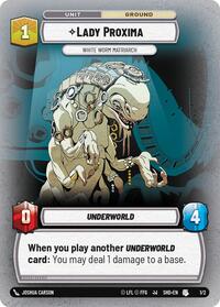 Lady Proxima - White Worm Matriarch (1/2) [Organized Play Promos]