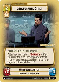 Unrefusable Offer (Finalist) (2/2) [Organized Play Promos]
