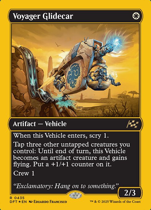 Voyager Glidecar (435) [Aetherdrift]