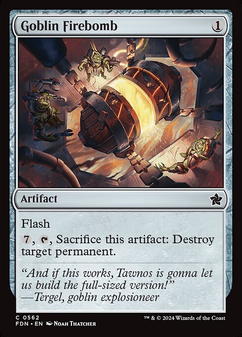 Goblin Firebomb (562) [Foundations]