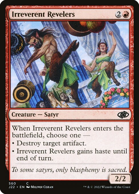 Irreverent Revelers (560) [Jumpstart 2022]