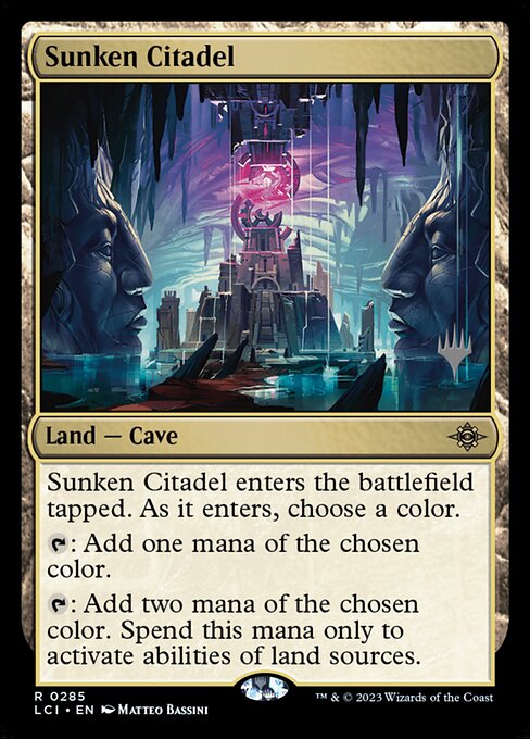 Sunken Citadel (285p) [The Lost Caverns of Ixalan Promos]
