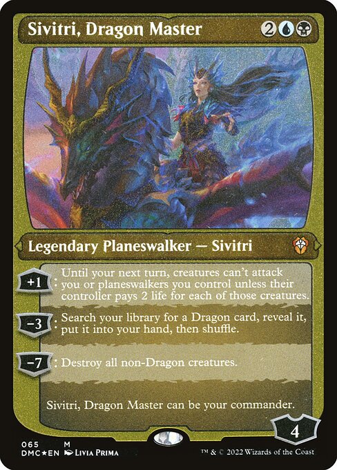 Sivitri, Dragon Master (65) [Dominaria United Commander]