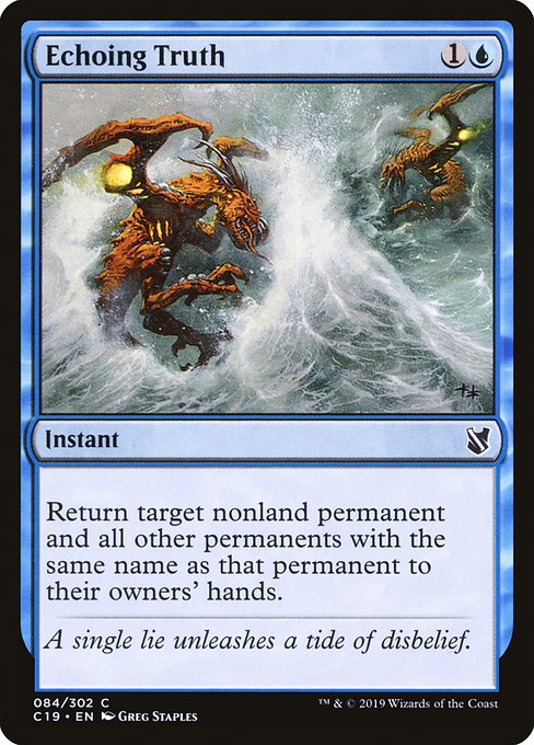 Echoing Truth (84) [Commander 2019]