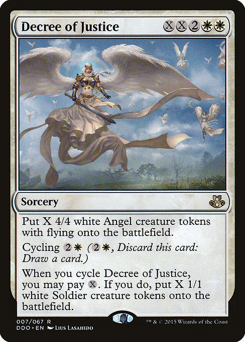 Decree of Justice (7) [Duel Decks: Elspeth vs. Kiora]