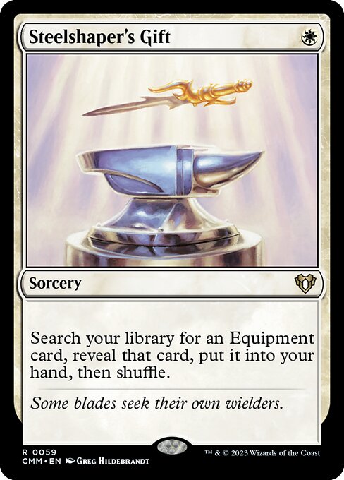 Steelshaper's Gift (59) [Commander Masters]