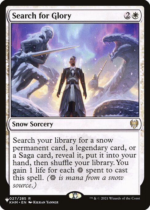 Search for Glory (KHM-27) [The List]