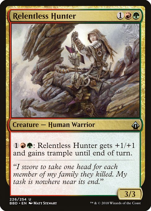Relentless Hunter (226) [Battlebond]