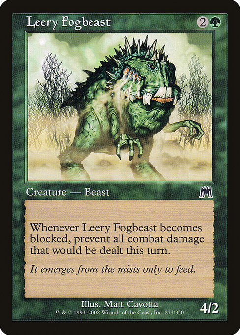 Leery Fogbeast (273) [Onslaught]