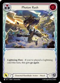 Photon Rush (Red) (AUR011) [1st Strike]