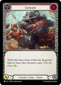 Concuss (Red) (TER010) [1st Strike]