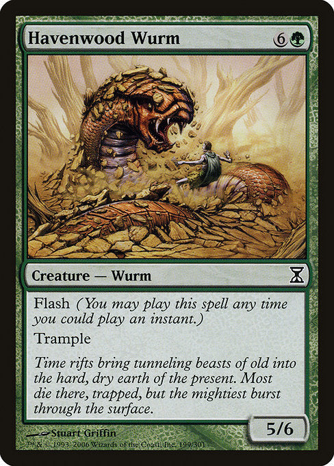 Havenwood Wurm (199) [Time Spiral]