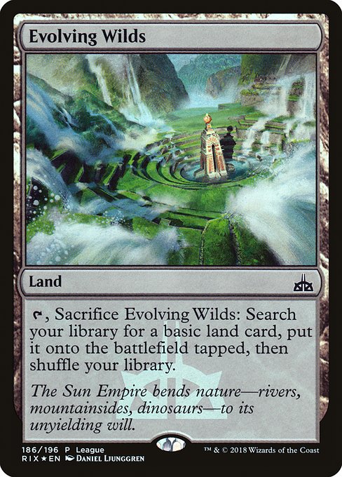 Evolving Wilds (186) [Rivals of Ixalan Promos]