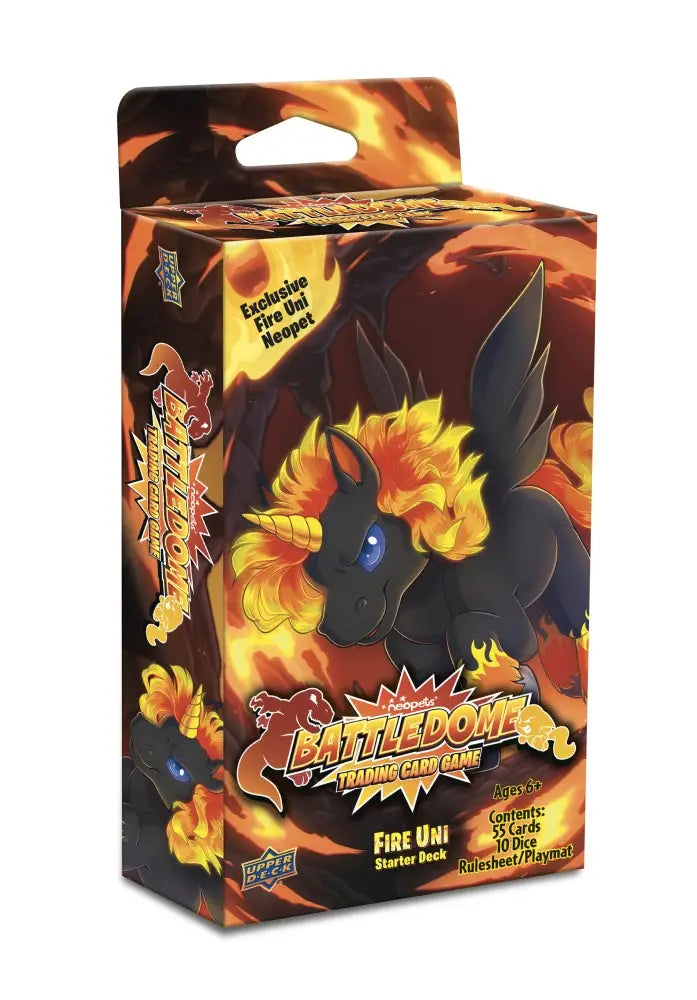 Neopets Battledome Fire Uni Starter Deck image 0