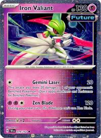 Iron Valiant - 079/162 (Cosmos Holo) (079/162) [Miscellaneous Cards and Products]