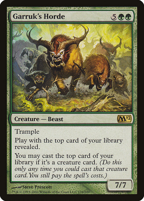 Garruk's Horde (176) [Magic 2012]