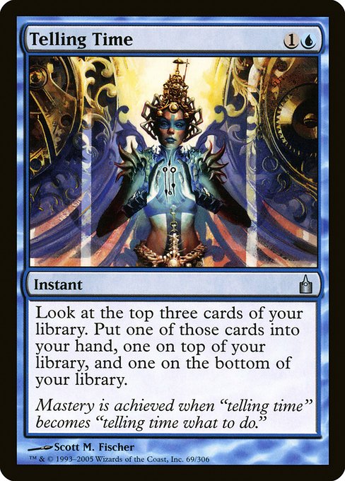 Telling Time (69) [Ravnica: City of Guilds]