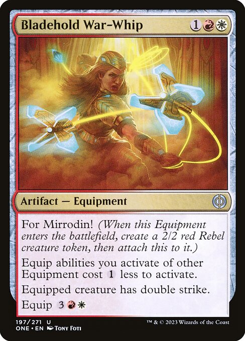 Bladehold War-Whip (197) [Phyrexia: All Will Be One]