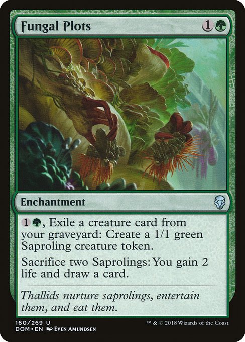 Fungal Plots (160) [Dominaria]