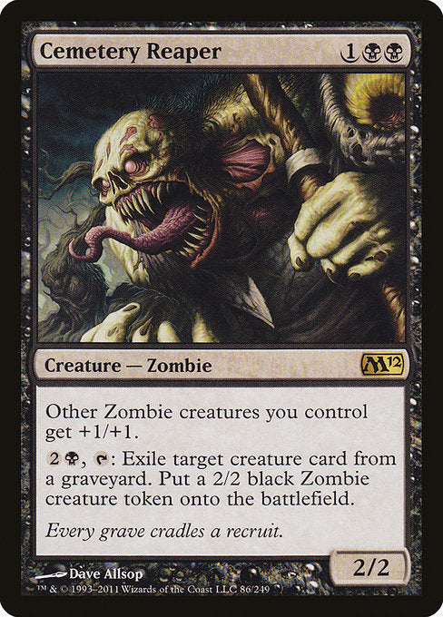 Cemetery Reaper (86) [Magic 2012]