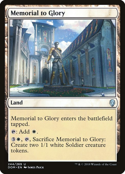 Memorial to Glory (244) [Dominaria]
