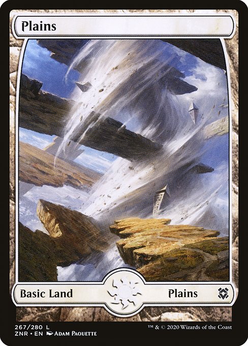 Plains (267) [Zendikar Rising] [Full Art]