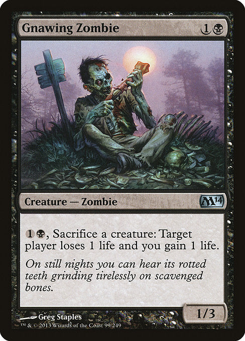 Gnawing Zombie (99) [Magic 2014]