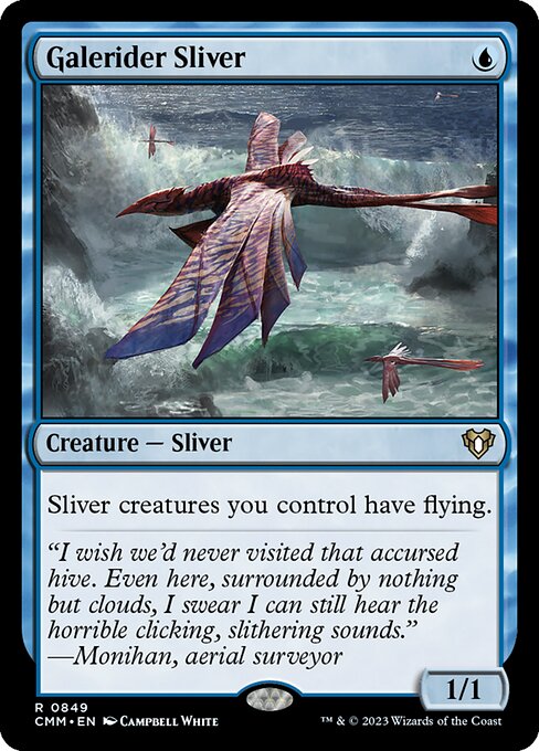 Galerider Sliver (849) [Commander Masters]