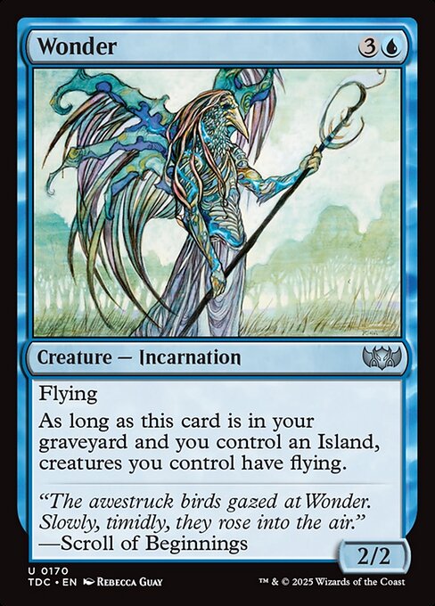 Wonder (170) [Tarkir: Dragonstorm Commander]