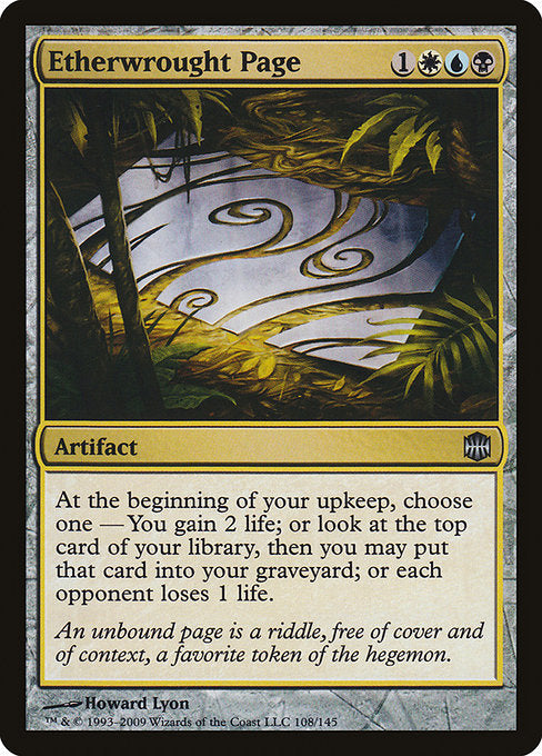 Etherwrought Page (108) [Alara Reborn]