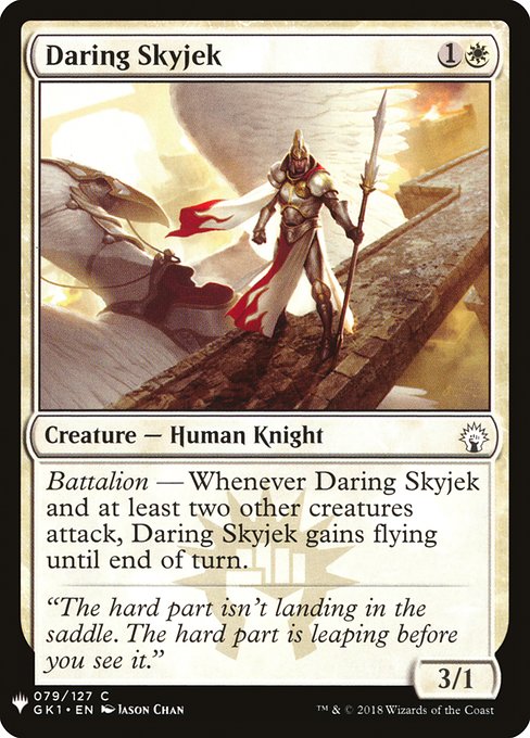 Daring Skyjek (GK1-79) [The List]