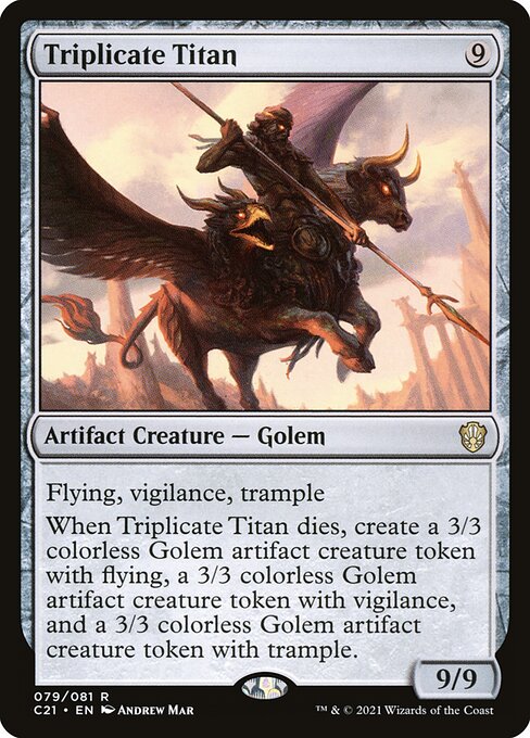 Triplicate Titan (79) [Commander 2021]