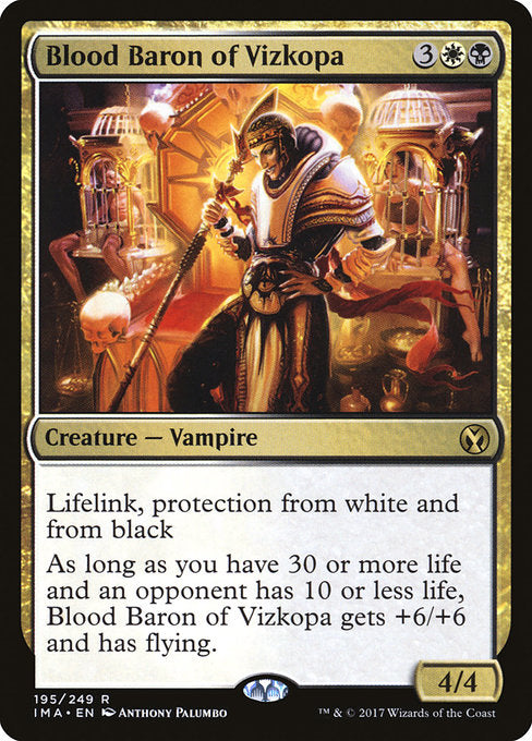 Blood Baron of Vizkopa (195) [Iconic Masters]