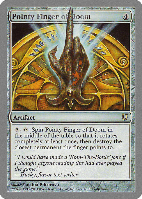 Pointy Finger of Doom (126) [Unhinged]