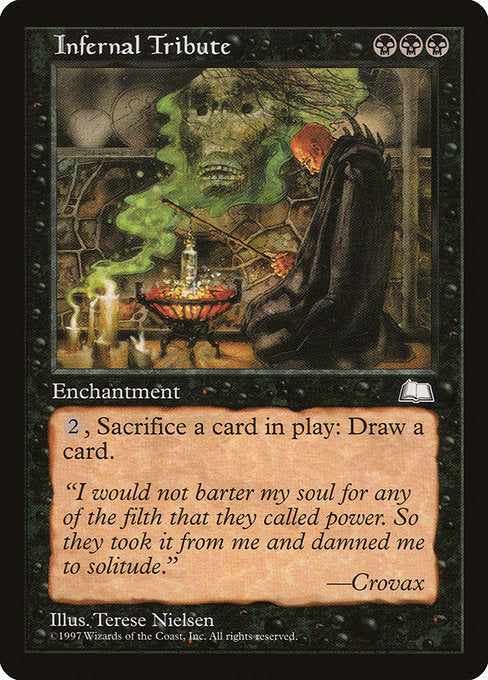 Infernal Tribute (73) [Weatherlight]