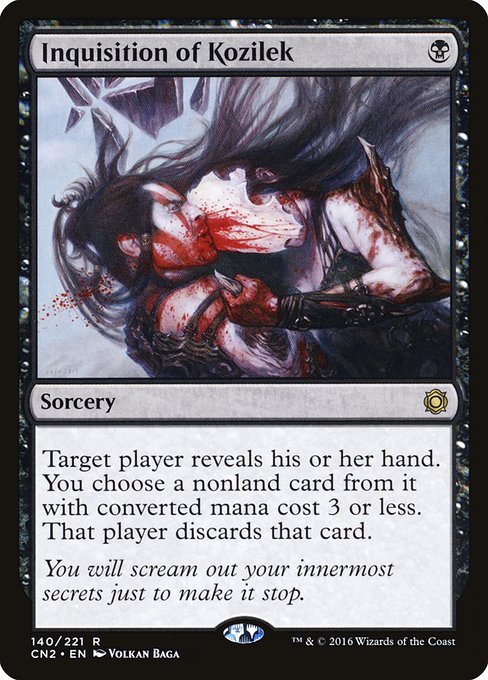 Inquisition of Kozilek (140) [Conspiracy: Take the Crown]
