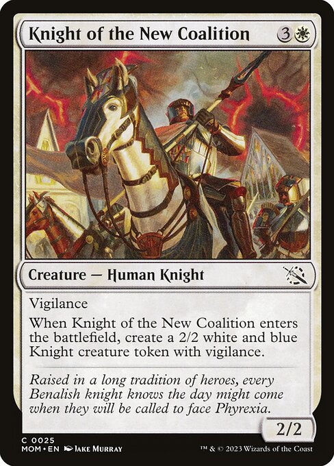 Knight of the New Coalition (25) [March of the Machine]