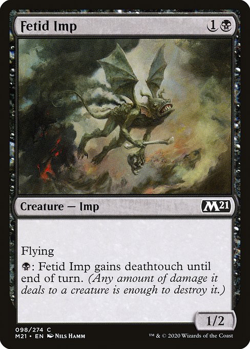 Fetid Imp (98) [Core Set 2021]