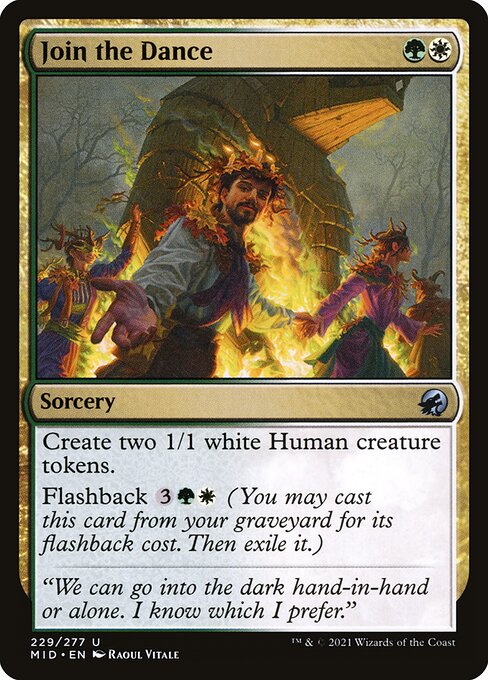 Join the Dance (229) [Innistrad: Midnight Hunt]