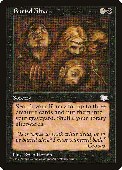 Buried Alive (63) [Weatherlight]