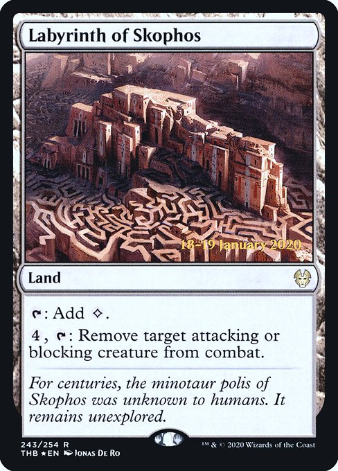 Labyrinth of Skophos (243s) [Theros Beyond Death Promos]