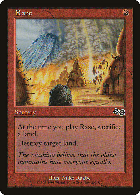Raze (207) [Urza's Saga]