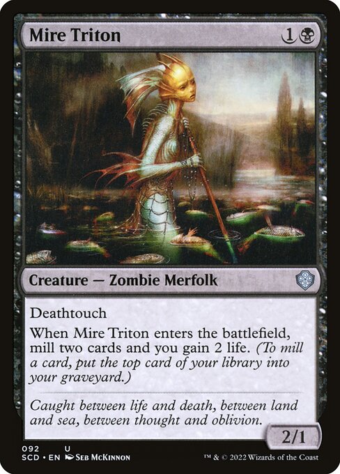 Mire Triton (92) [Starter Commander Decks]