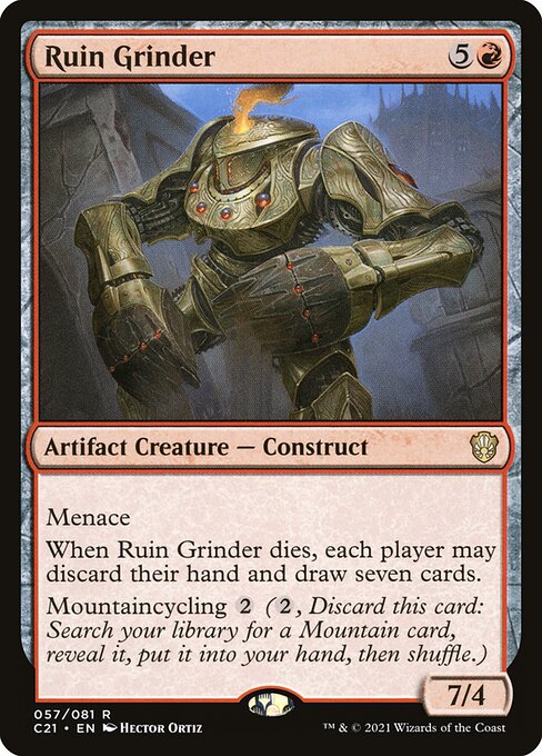 Ruin Grinder (57) [Commander 2021]