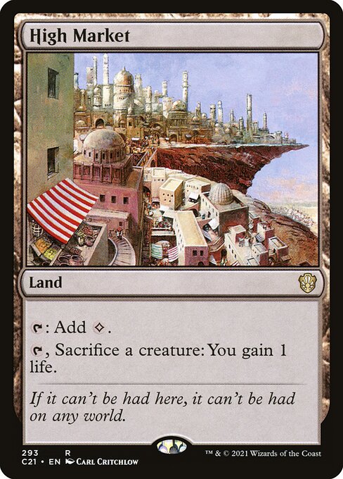 High Market (293) [Commander 2021]