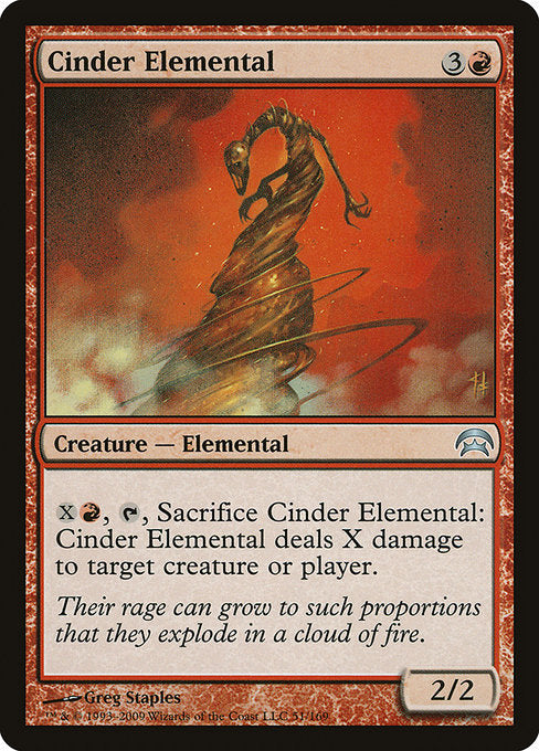 Cinder Elemental (51) [Planechase]