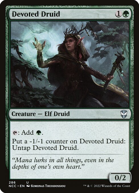Devoted Druid (286) [New Capenna Commander]
